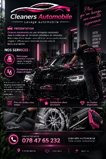 Cleaners automobile