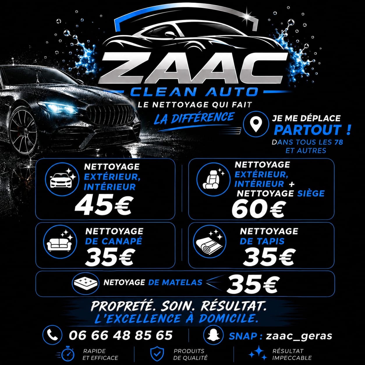 Zaac clean auto 